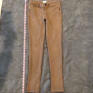 SOLD! Tan Stretchy Jeans